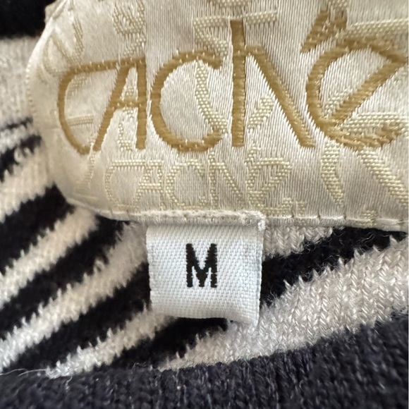 💥Cache Black and Cream Leaf Print Top - Picture 4 of 6